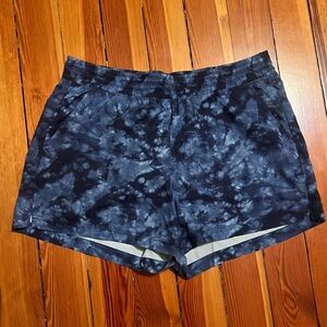 Old Navy Stretchtech Blue Tie Dye Shorts